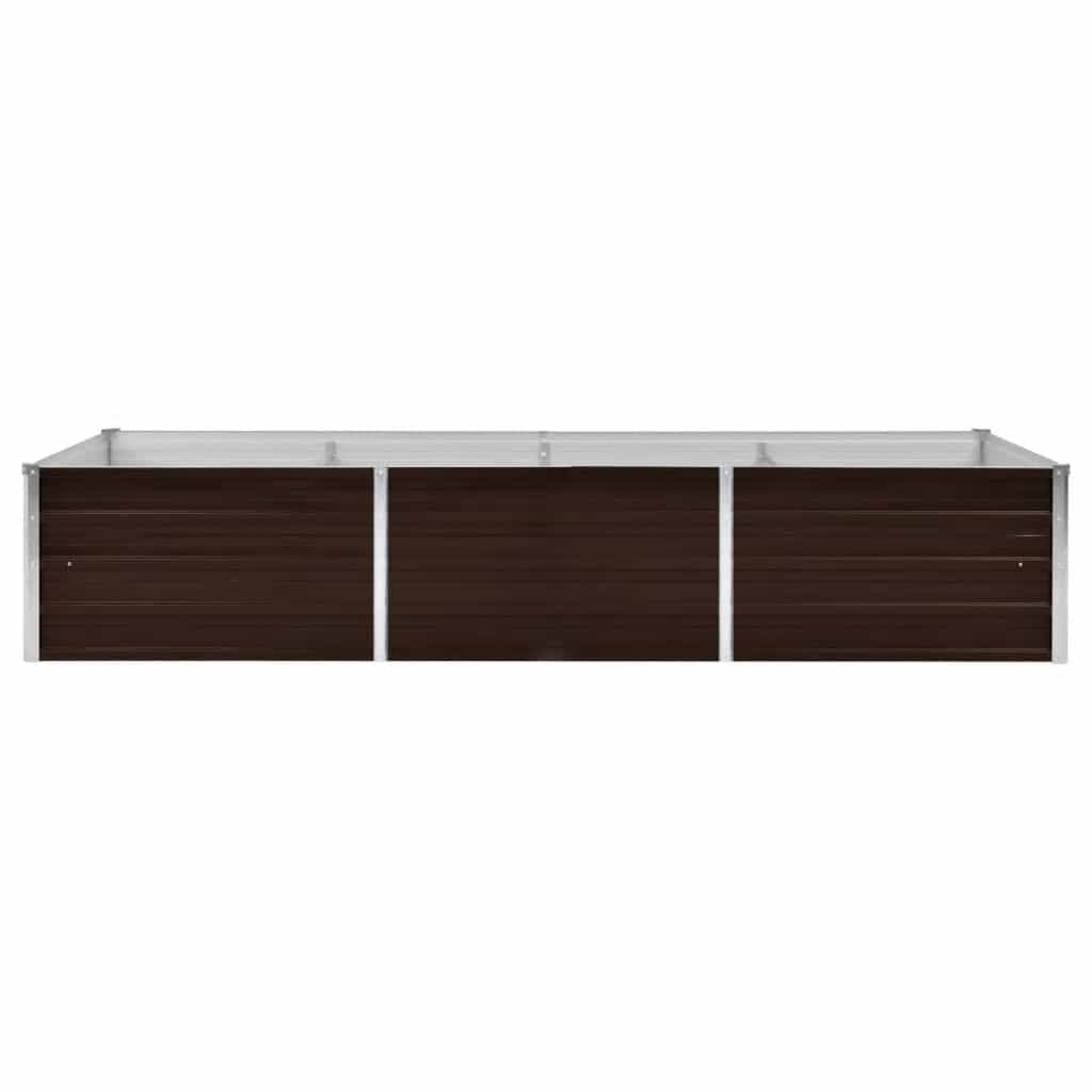 Lovelis, rudas, 240x80x45cm, galvanizuotas plienas, aukštas Lovelis, rudas, 240x80x45cm, galvanizuotas plienas, aukštas - Image 4