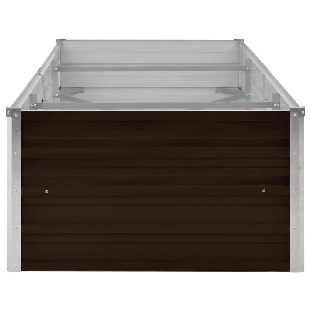 Lovelis, rudas, 240x80x45cm, galvanizuotas plienas, aukštas Lovelis, rudas, 240x80x45cm, galvanizuotas plienas, aukštas - Image 5