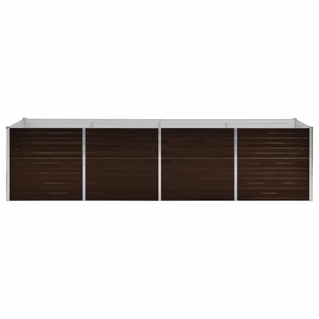 Lovelis, rudas, 320x80x77cm, galvanizuotas plienas, aukštas Lovelis, rudas, 320x80x77cm, galvanizuotas plienas, aukštas - Image 4