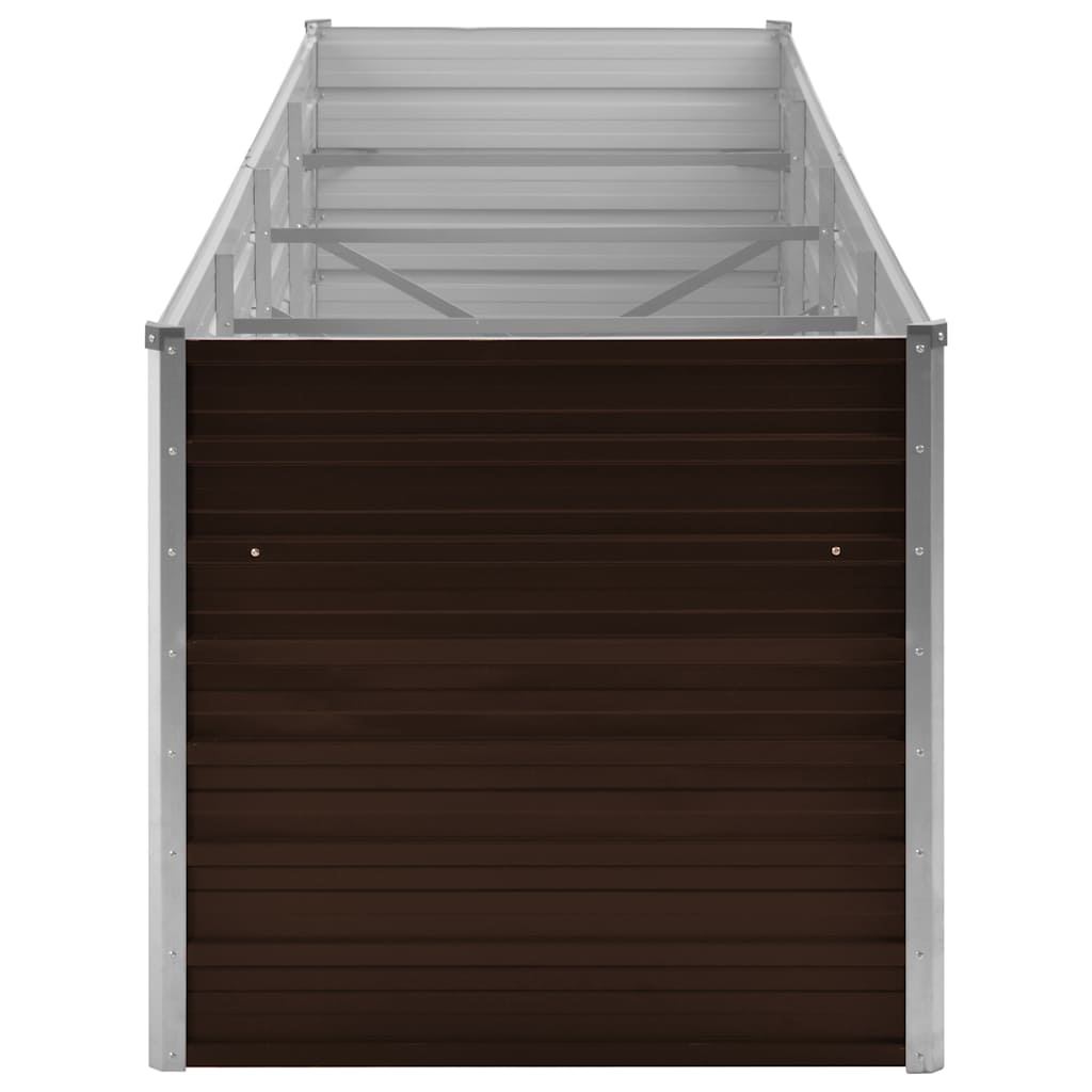 Lovelis, rudas, 320x80x77cm, galvanizuotas plienas, aukštas Lovelis, rudas, 320x80x77cm, galvanizuotas plienas, aukštas - Image 5
