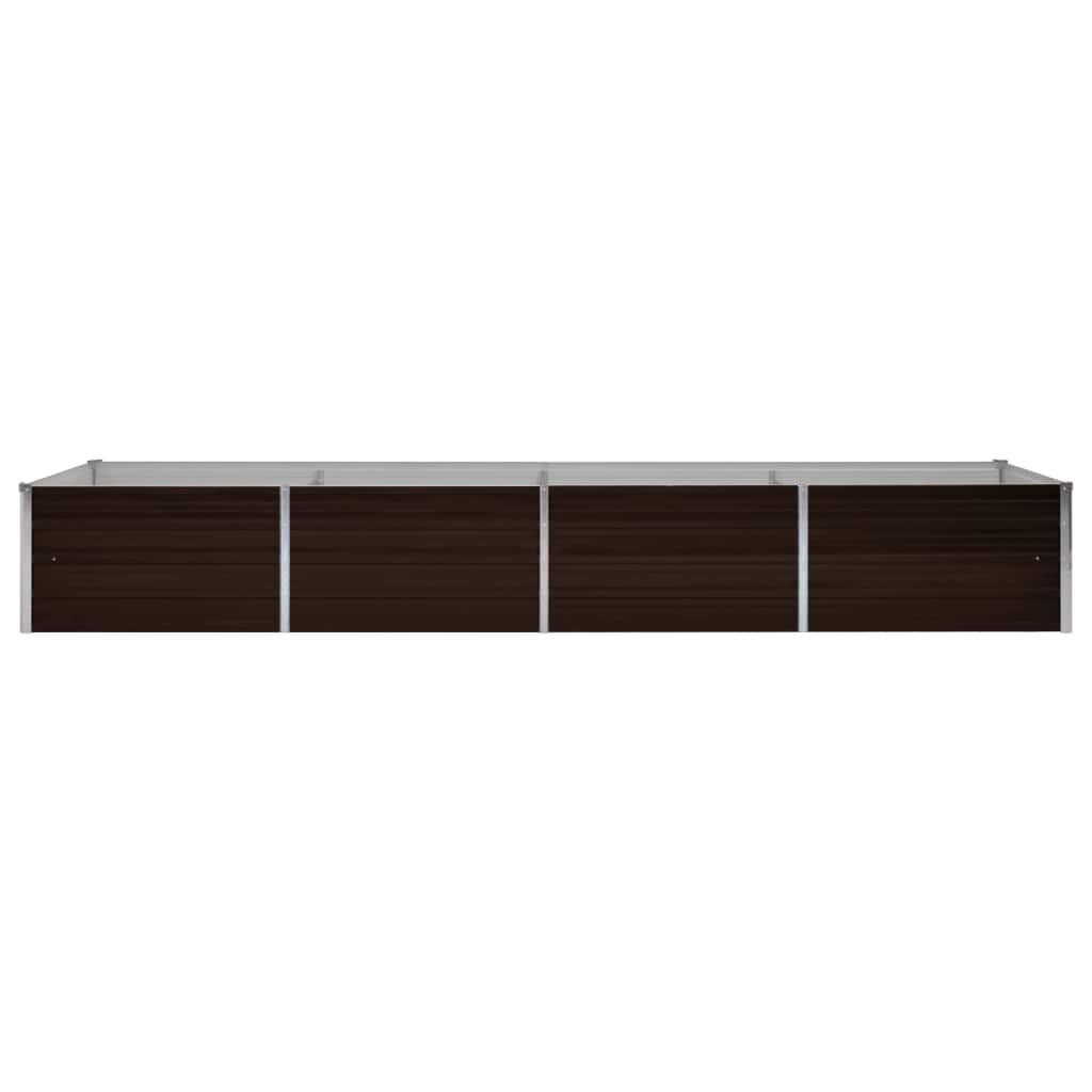 Lovelis, rudas, 320x80x45cm, galvanizuotas plienas, aukštas Lovelis, rudas, 320x80x45cm, galvanizuotas plienas, aukštas - Image 4