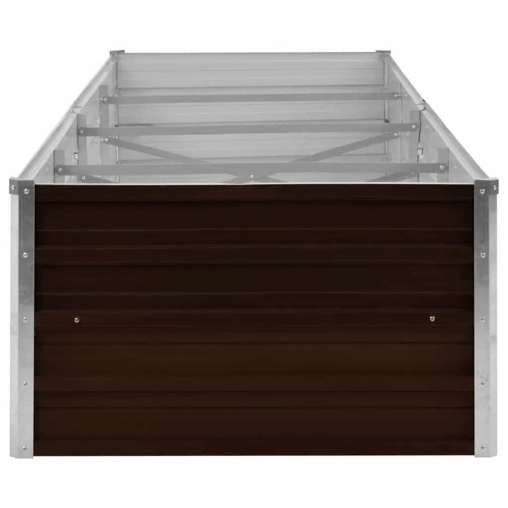 Lovelis, rudas, 320x80x45cm, galvanizuotas plienas, aukštas Lovelis, rudas, 320x80x45cm, galvanizuotas plienas, aukštas - Image 5