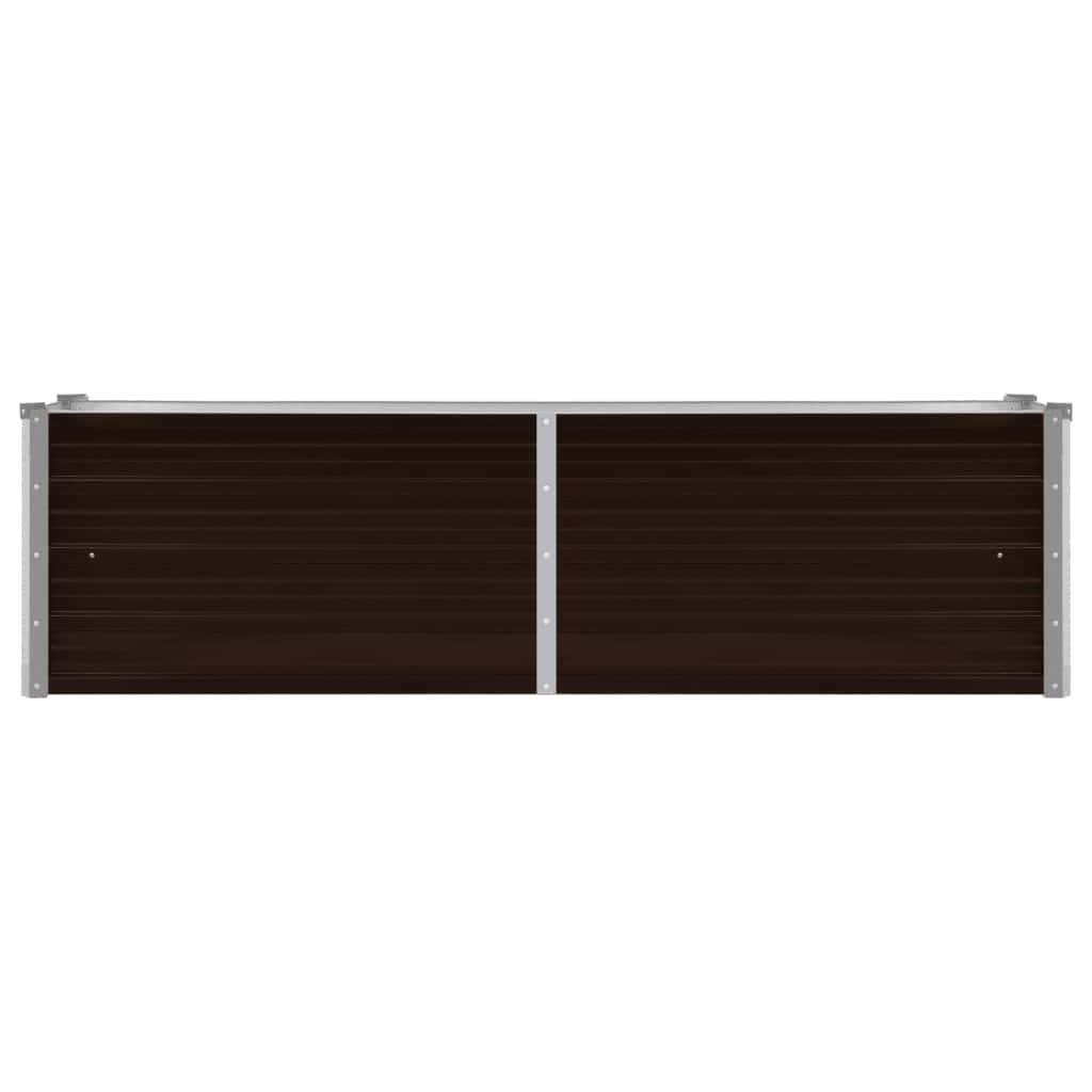 Lovelis, rudas, 160x40x45cm, galvanizuotas plienas, aukštas Lovelis, rudas, 160x40x45cm, galvanizuotas plienas, aukštas - Image 4