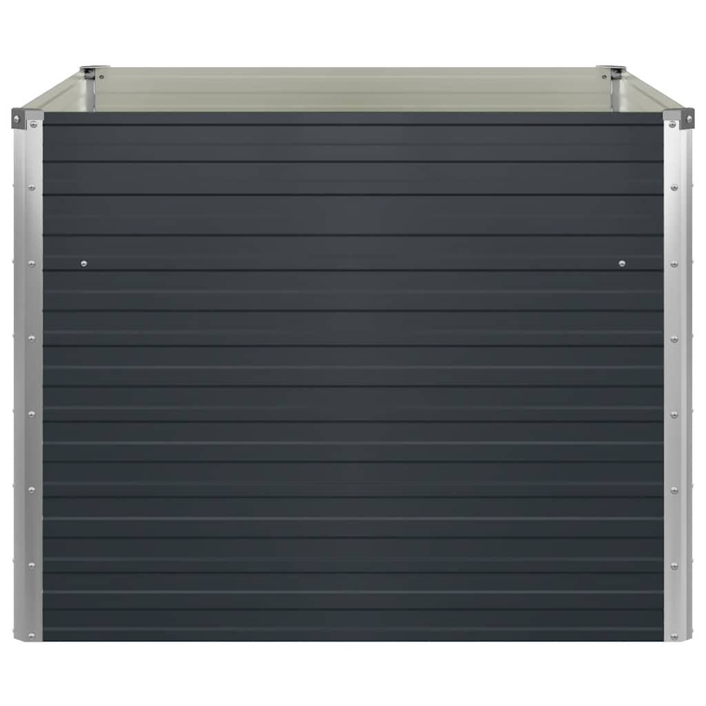 Pakeltas sodo lovelis, antr. sp., 100x100x77cm, galvan. plienas Pakeltas sodo lovelis, antr. sp., 100x100x77cm, galvan. plienas - Image 7