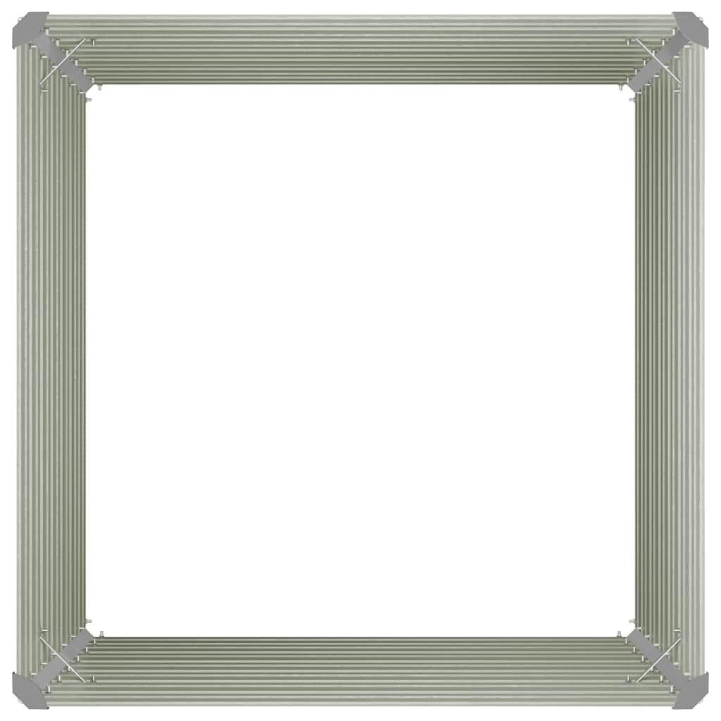 Pakeltas sodo lovelis, antr. sp., 100x100x77cm, galvan. plienas Pakeltas sodo lovelis, antr. sp., 100x100x77cm, galvan. plienas - Image 9