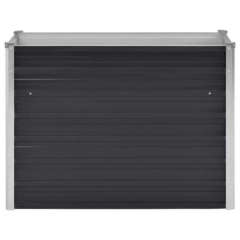 Sodo lovelis, antracito, 100x40x77cm, plienas, aukštas Sodo lovelis, antracito, 100x40x77cm, plienas, aukštas - Image 4
