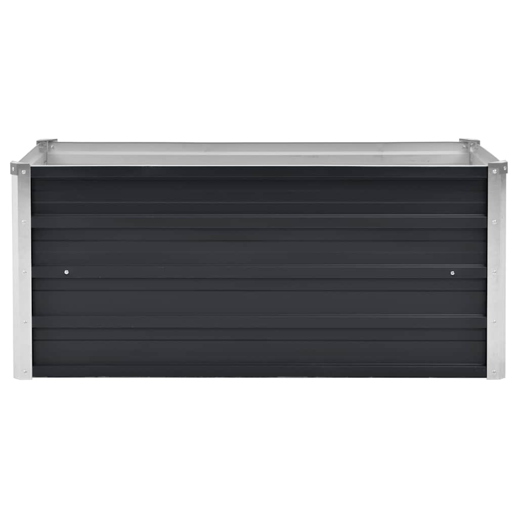 Sodo lovelis, antracito, 100x40x45cm, plienas, aukštas Sodo lovelis, antracito, 100x40x45cm, plienas, aukštas - Image 4