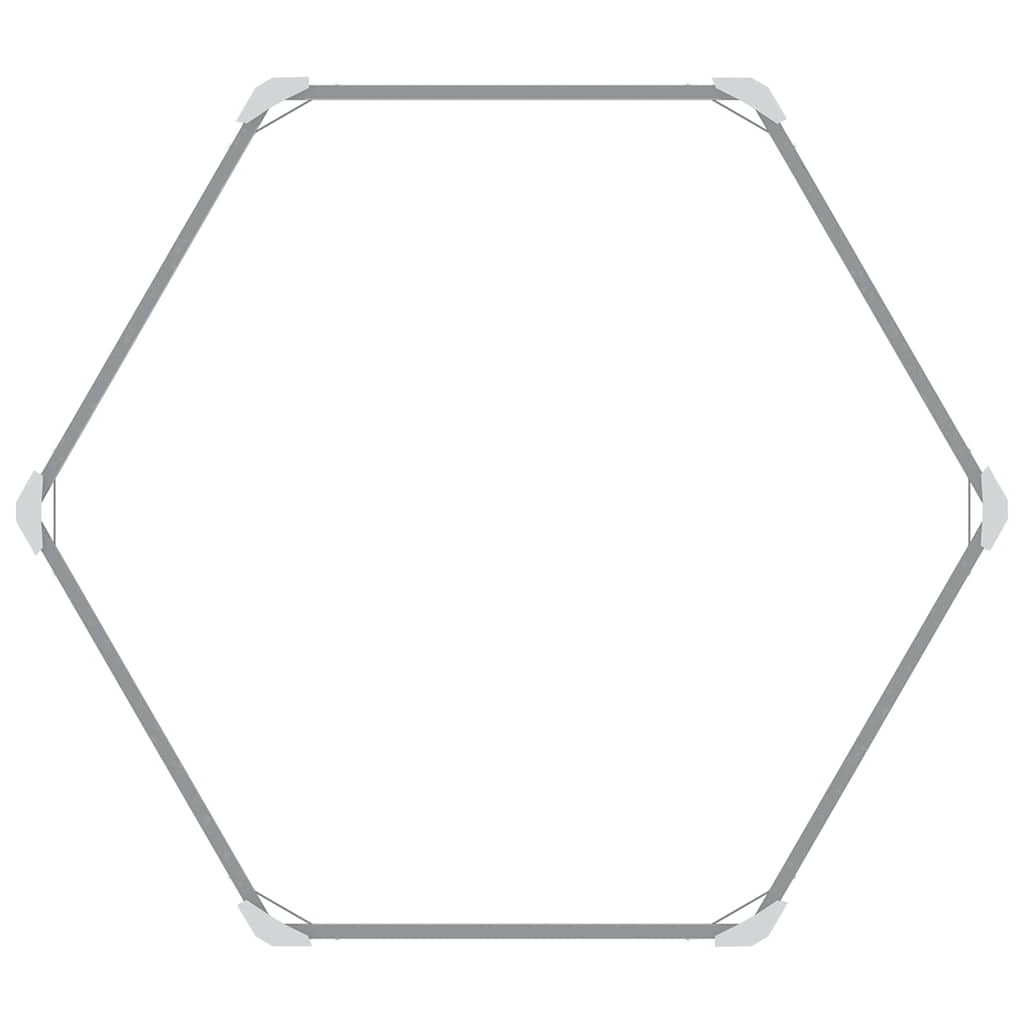 Sodo lovelis, antracito, 129x129x77cm, plienas, aukštas Sodo lovelis, antracito, 129x129x77cm, plienas, aukštas - Image 4