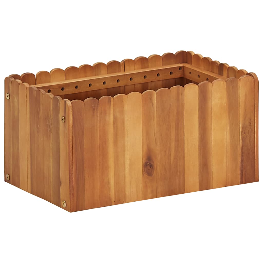 Sodo lovelis, 50x30x25 cm, akacijos masyvas, aukštas Sodo lovelis, 50x30x25 cm, akacijos masyvas, aukštas - Image 2