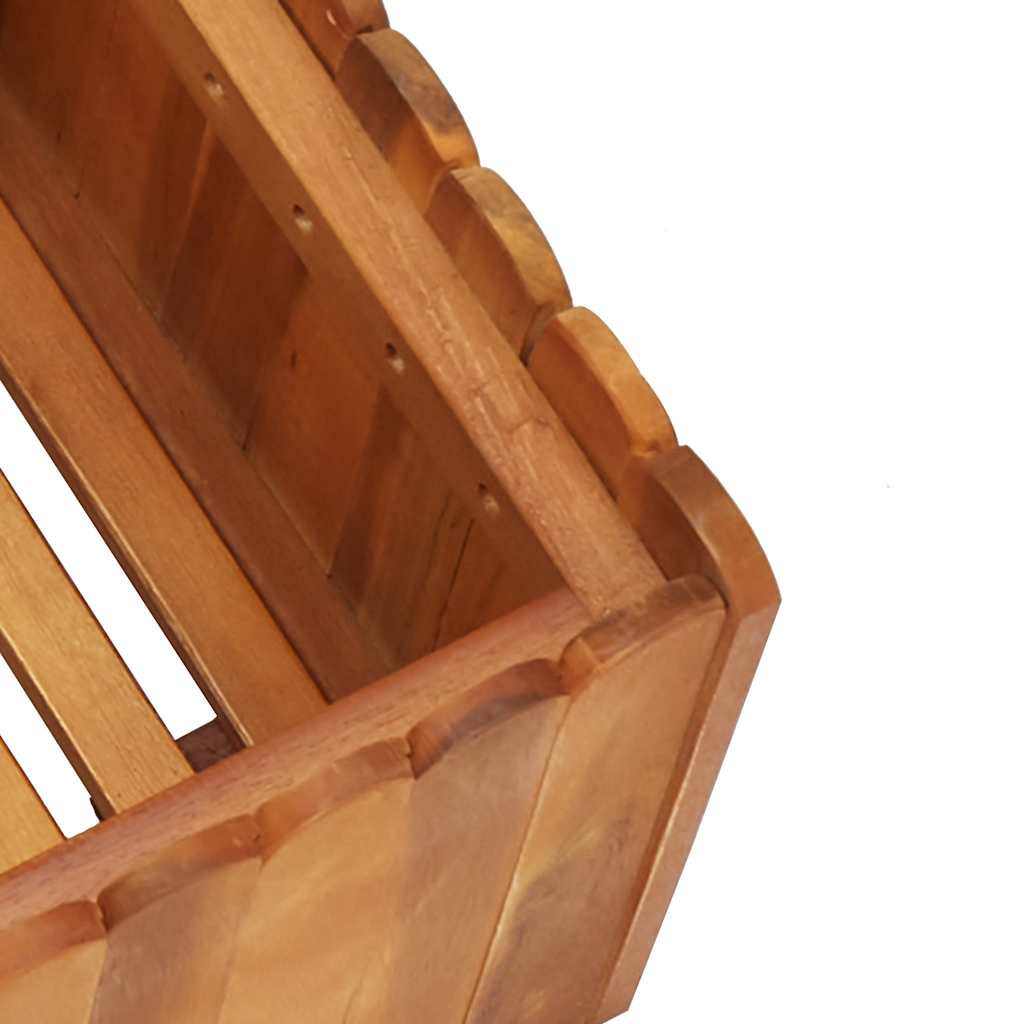 Sodo lovelis, 50x30x25 cm, akacijos masyvas, aukštas Sodo lovelis, 50x30x25 cm, akacijos masyvas, aukštas - Image 5