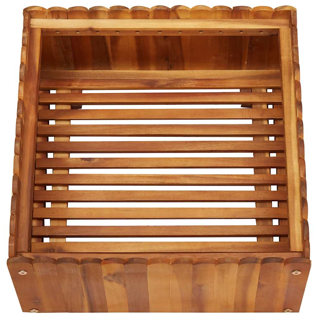 Sodo lovelis, 50x50x25 cm, akacijos masyvas, aukštas Sodo lovelis, 50x50x25 cm, akacijos masyvas, aukštas - Image 3