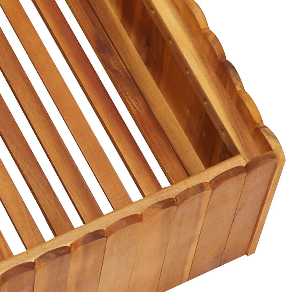 Sodo lovelis, 50x50x25 cm, akacijos masyvas, aukštas Sodo lovelis, 50x50x25 cm, akacijos masyvas, aukštas - Image 4