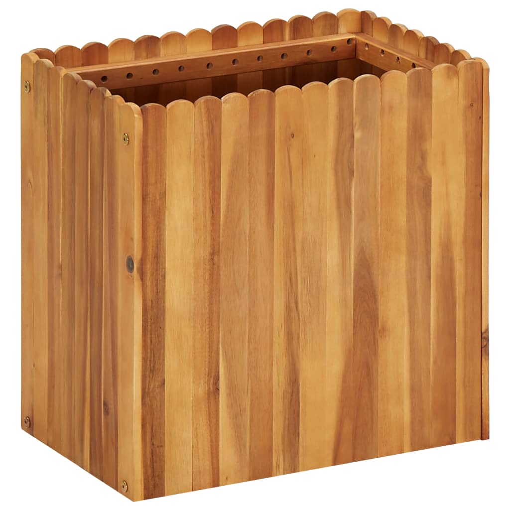 Sodo lovelis, 50x30x50 cm, akacijos masyvas, aukštas Sodo lovelis, 50x30x50 cm, akacijos masyvas, aukštas - Image 2
