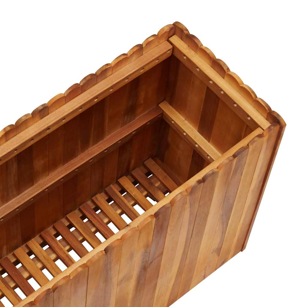 Sodo lovelis, 100x30x50 cm, akacijos masyvas, aukštas Sodo lovelis, 100x30x50 cm, akacijos masyvas, aukštas - Image 5