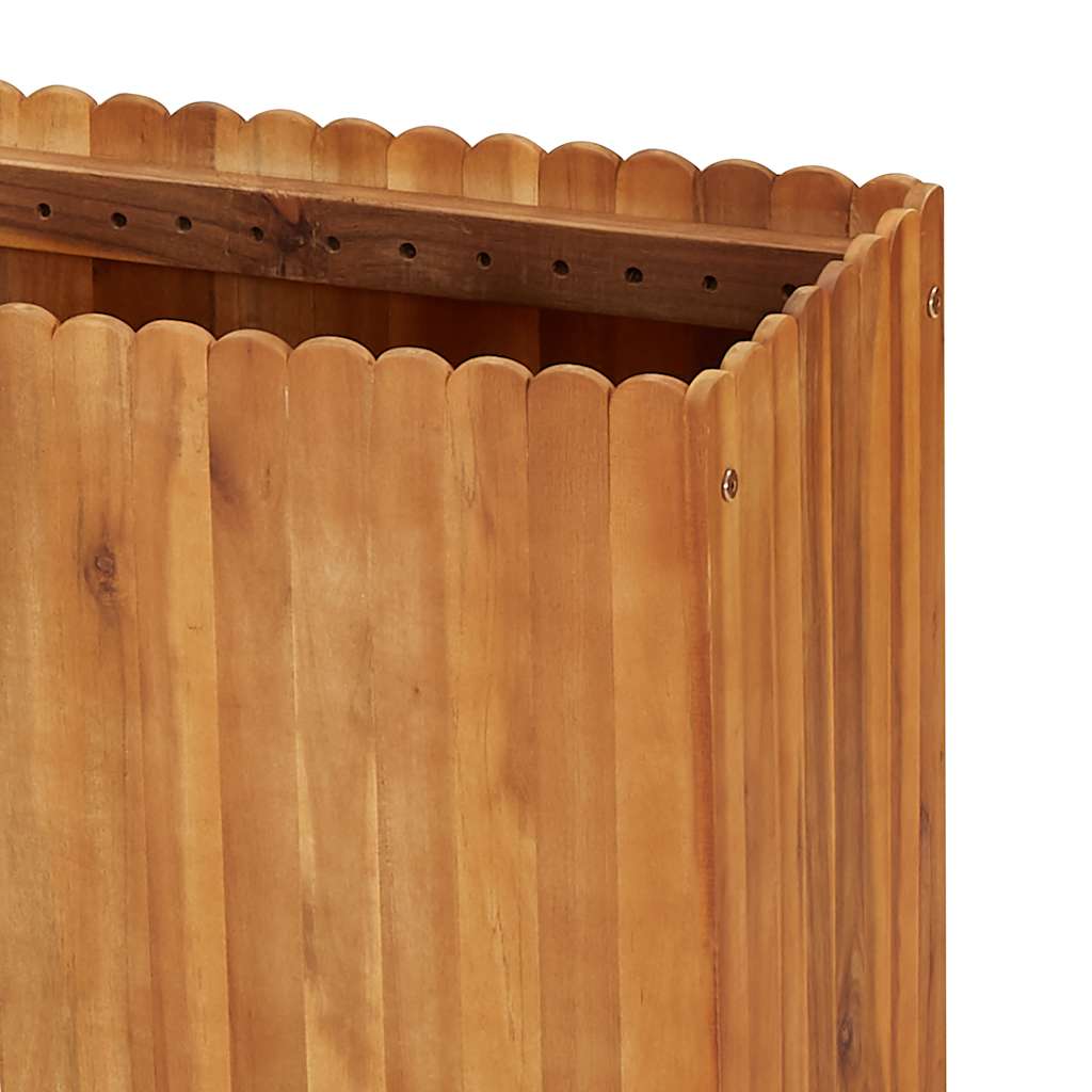 Sodo lovelis, 150x30x50 cm, akacijos masyvas, aukštas Sodo lovelis, 150x30x50 cm, akacijos masyvas, aukštas - Image 5