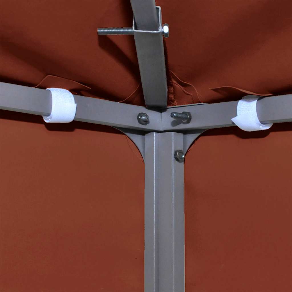 Pavėsinės uždangalas, 2 pakopų, terakota, 3x3m, 310 g/m² Pavėsinės uždangalas, 2 pakopų, terakota, 3x3m, 310 g/m² - Image 4