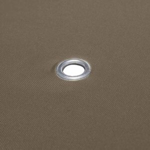 Viršutinis pavėsinės uždangalas, taupe spalvos, 3x3m, 310 g/m²