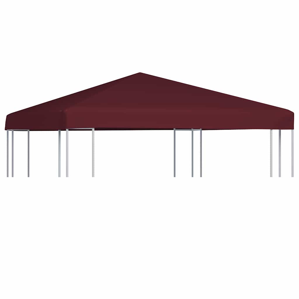 Viršutinis pavėsinės uždangalas, vyšninis, 3x3m, 310 g/m² Viršutinis pavėsinės uždangalas, vyšninis, 3x3m, 310 g/m² - Image 2