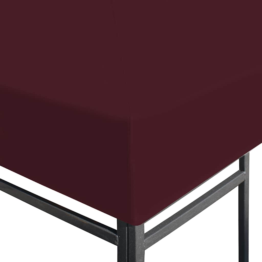 Viršutinis pavėsinės uždangalas, vyšninis, 3x4m, 310 g/m² Viršutinis pavėsinės uždangalas, vyšninis, 3x4m, 310 g/m² - Image 3