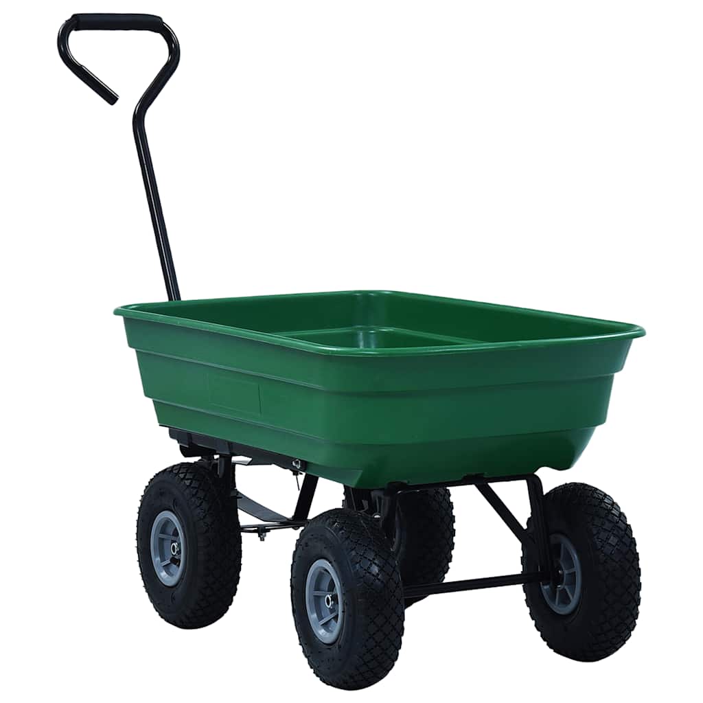 Paverčiamas rankinis sodo vežimėlis, žalios spalvos, 300kg, 75l Paverčiamas rankinis sodo vežimėlis, žalios spalvos, 300kg, 75l - Image 3