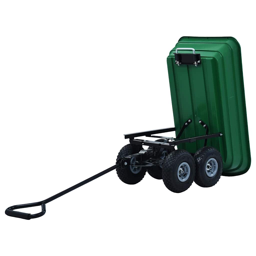 Paverčiamas rankinis sodo vežimėlis, žalios spalvos, 300kg, 75l Paverčiamas rankinis sodo vežimėlis, žalios spalvos, 300kg, 75l - Image 10