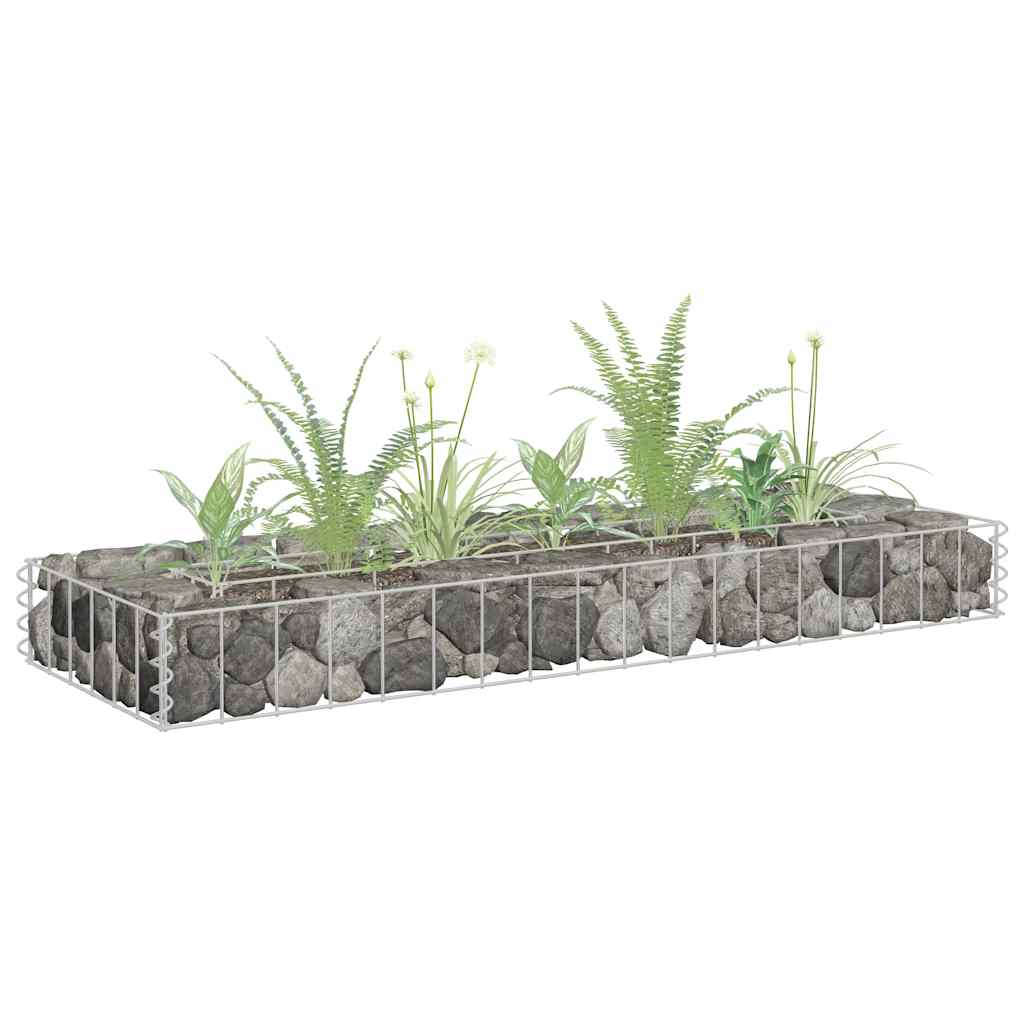Gabiono lovelis, 90x30x10cm, galvanizuotas plienas, aukštas Gabiono lovelis, 90x30x10cm, galvanizuotas plienas, aukštas - Image 2