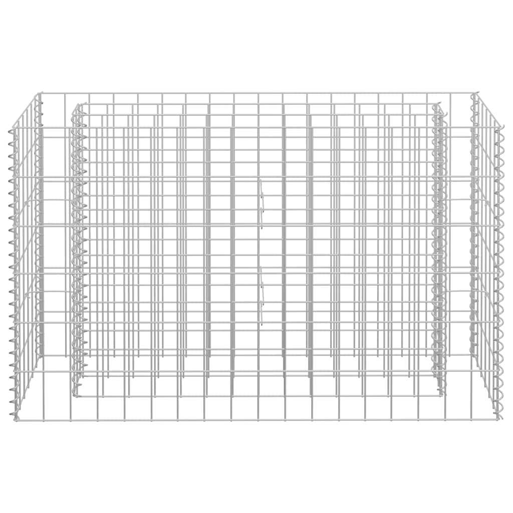 Gabiono vazonas, 90x30x60cm, galvanizuotas plienas, aukštas Gabiono vazonas, 90x30x60cm, galvanizuotas plienas, aukštas - Image 4