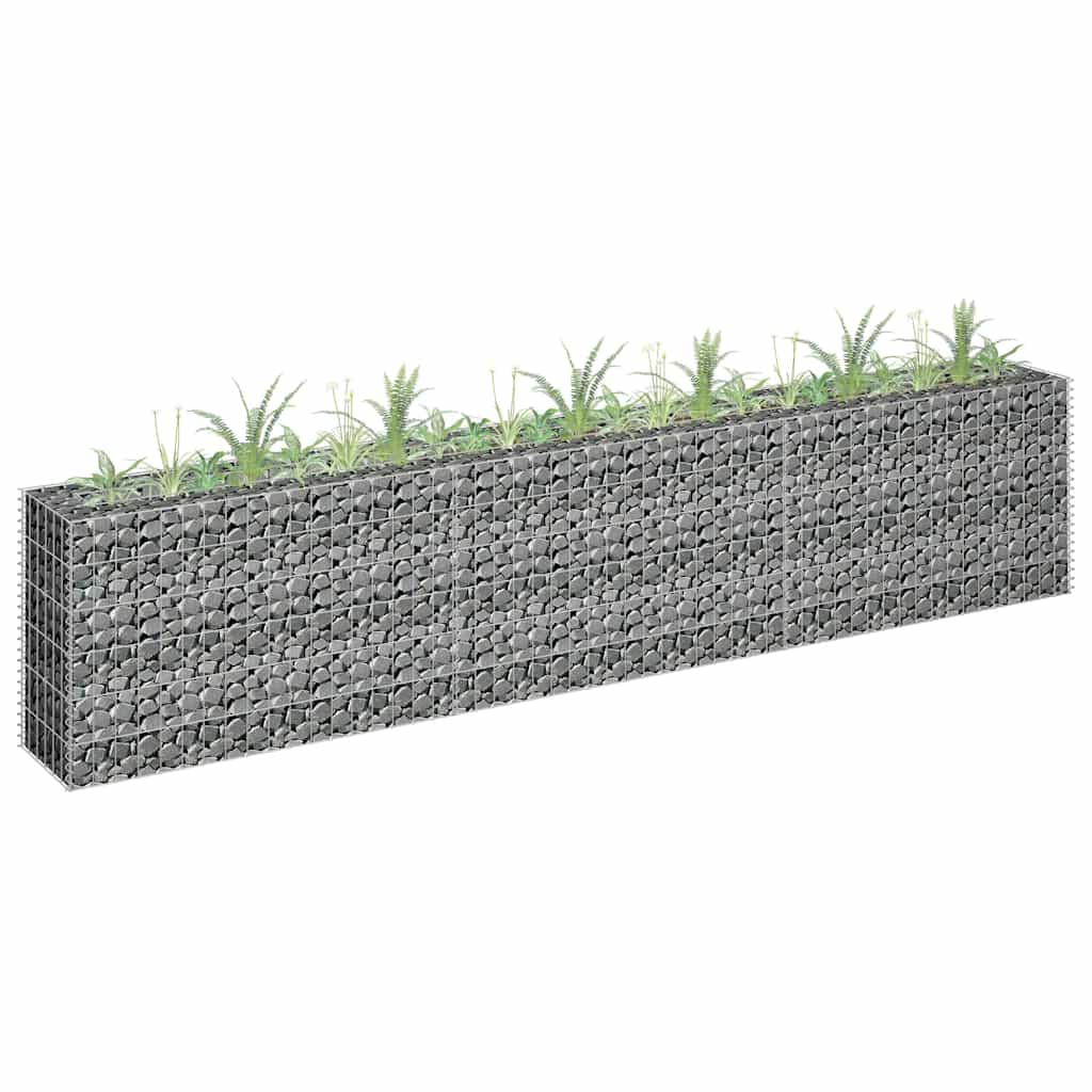 Gabiono vazonas, 270x30x60cm, galvanizuotas plienas, aukštas Gabiono vazonas, 270x30x60cm, galvanizuotas plienas, aukštas - Image 2