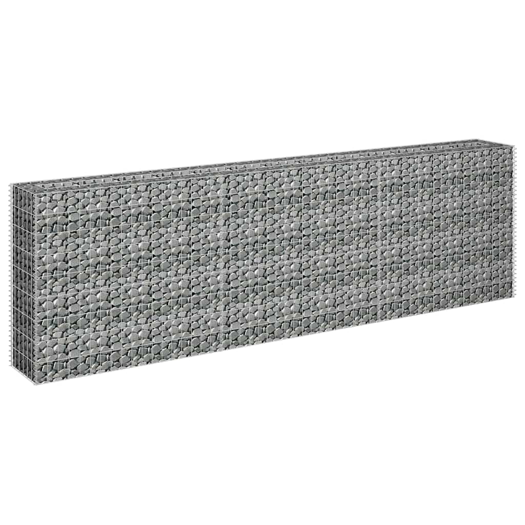 Gabiono vazonas, 270x30x90cm, galvanizuotas plienas, aukštas Gabiono vazonas, 270x30x90cm, galvanizuotas plienas, aukštas - Image 3