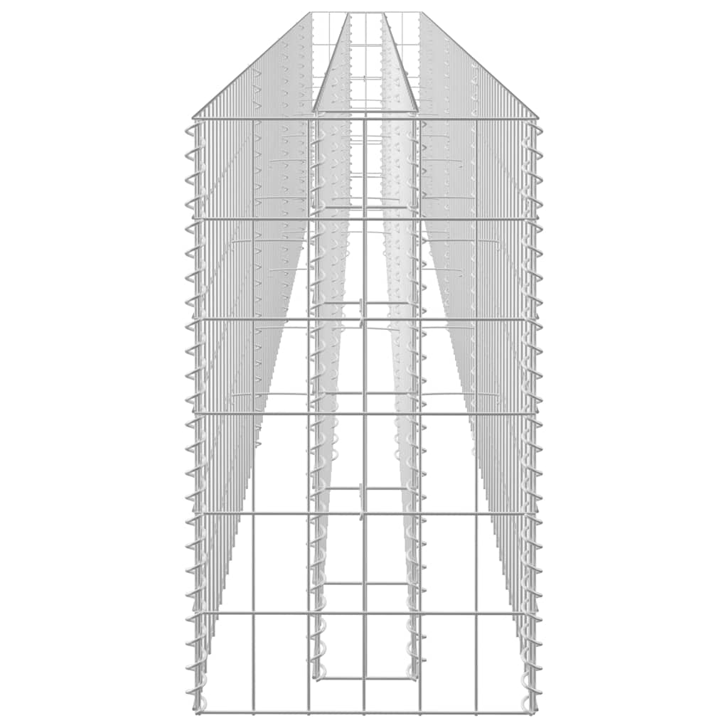 Gabiono vazonas, 360x30x60cm, galvanizuotas plienas, aukštas Gabiono vazonas, 360x30x60cm, galvanizuotas plienas, aukštas - Image 5