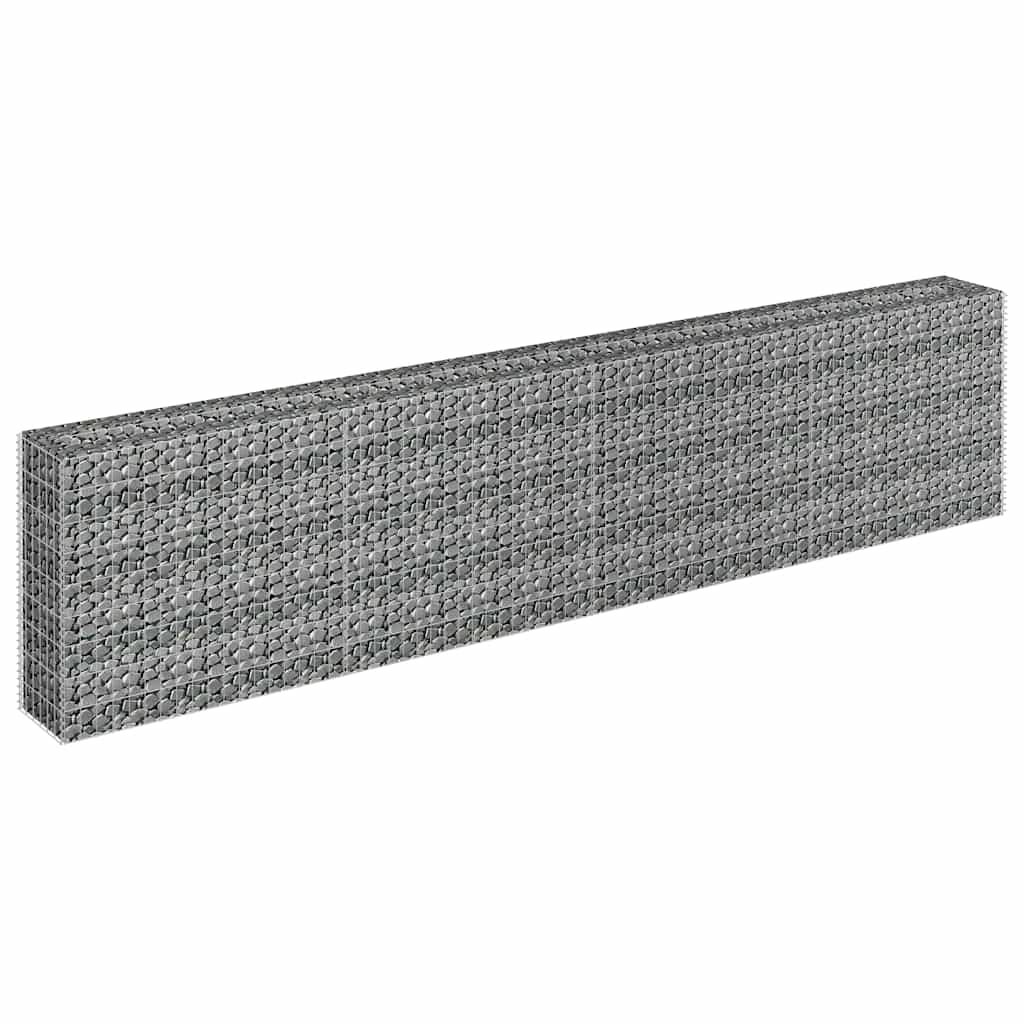 Gabiono vazonas, 360x30x90cm, galvanizuotas plienas, aukštas Gabiono vazonas, 360x30x90cm, galvanizuotas plienas, aukštas - Image 3
