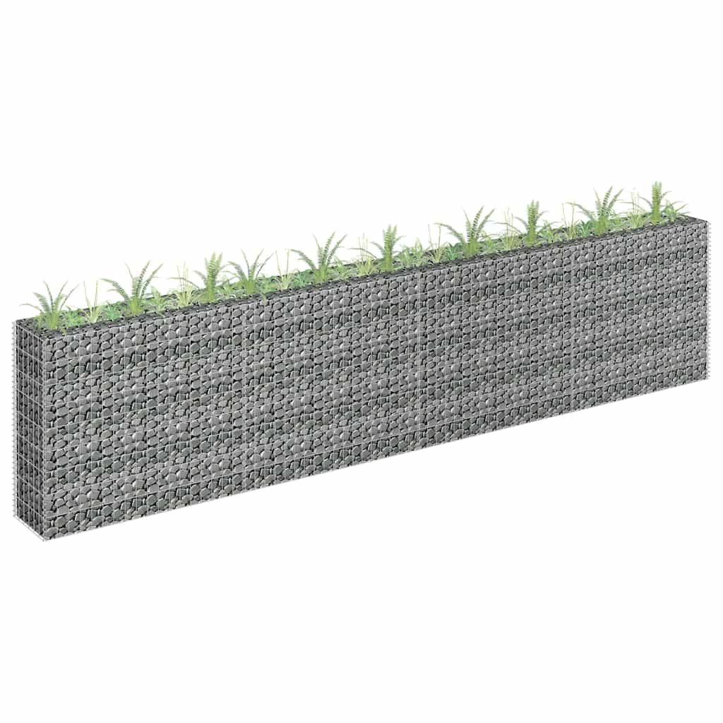 Gabiono vazonas, 360x30x90cm, galvanizuotas plienas, aukštas Gabiono vazonas, 360x30x90cm, galvanizuotas plienas, aukštas - Image 2
