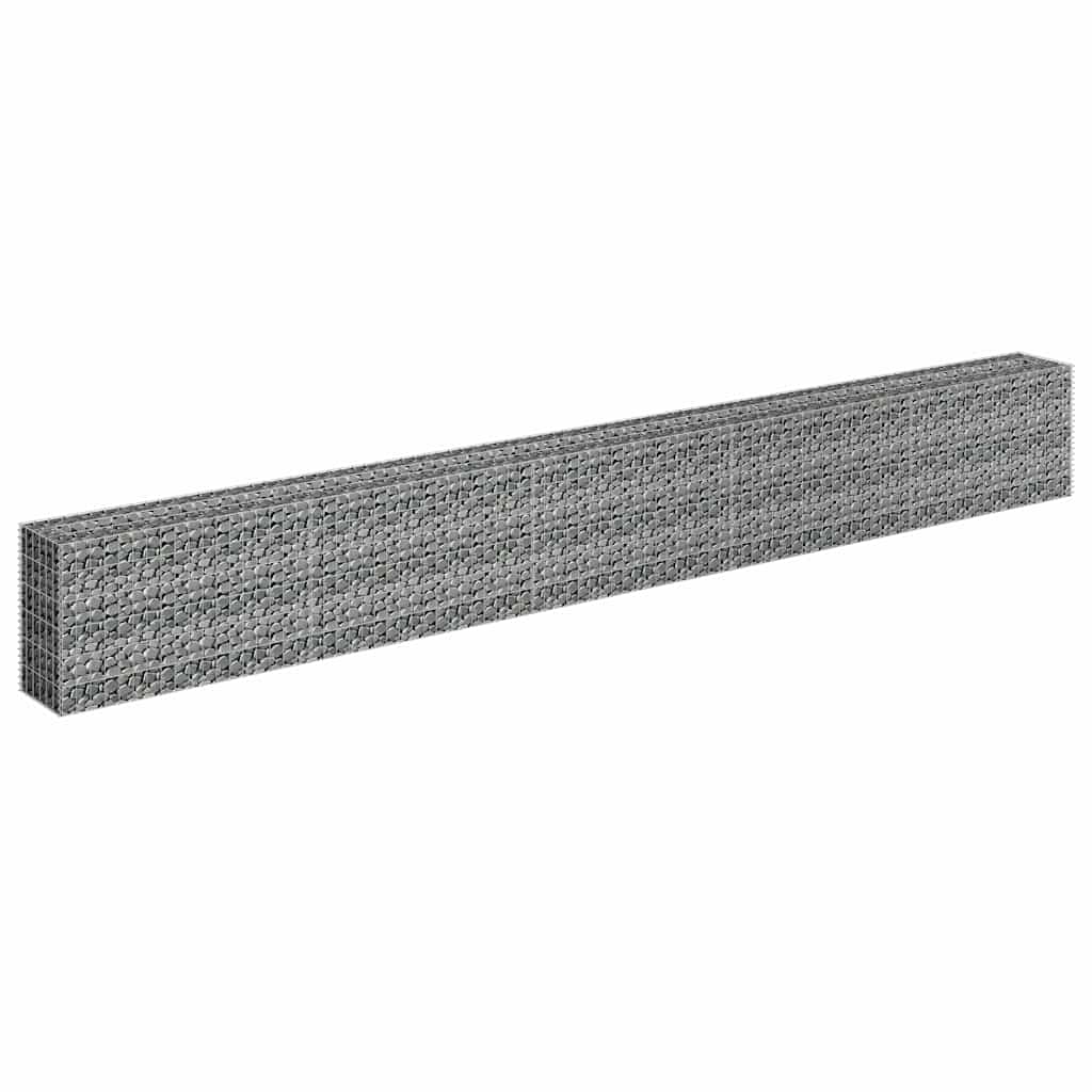 Gabiono vazonas, 450x30x60cm, galvanizuotas plienas, aukštas Gabiono vazonas, 450x30x60cm, galvanizuotas plienas, aukštas - Image 3