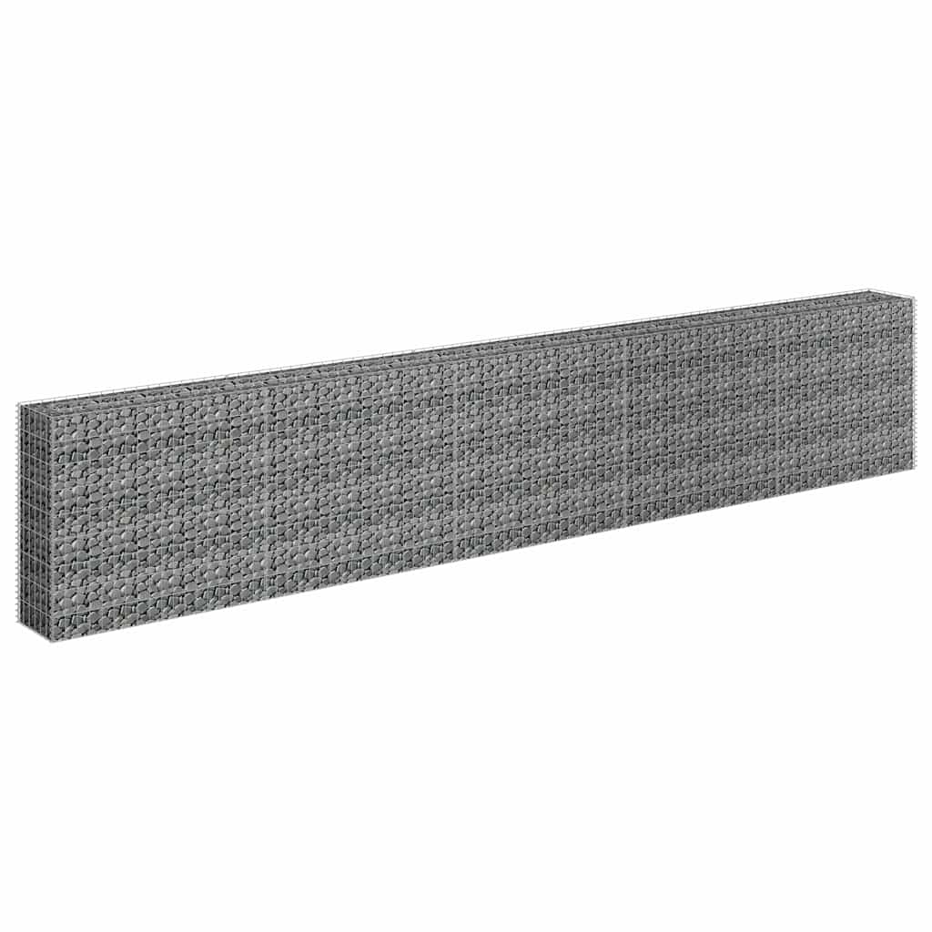 Gabiono vazonas, 450x30x90cm, galvanizuotas plienas, aukštas Gabiono vazonas, 450x30x90cm, galvanizuotas plienas, aukštas - Image 3