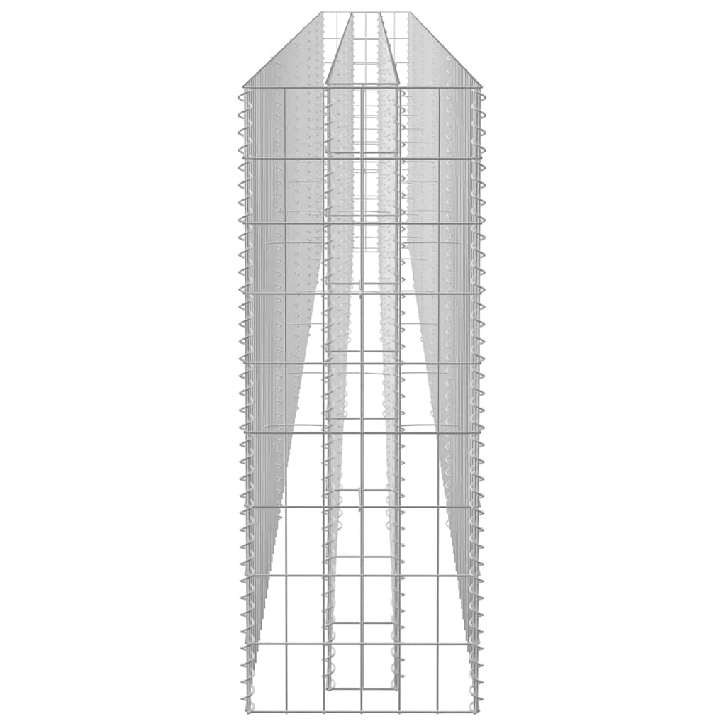 Gabiono vazonas, 450x30x90cm, galvanizuotas plienas, aukštas Gabiono vazonas, 450x30x90cm, galvanizuotas plienas, aukštas - Image 5