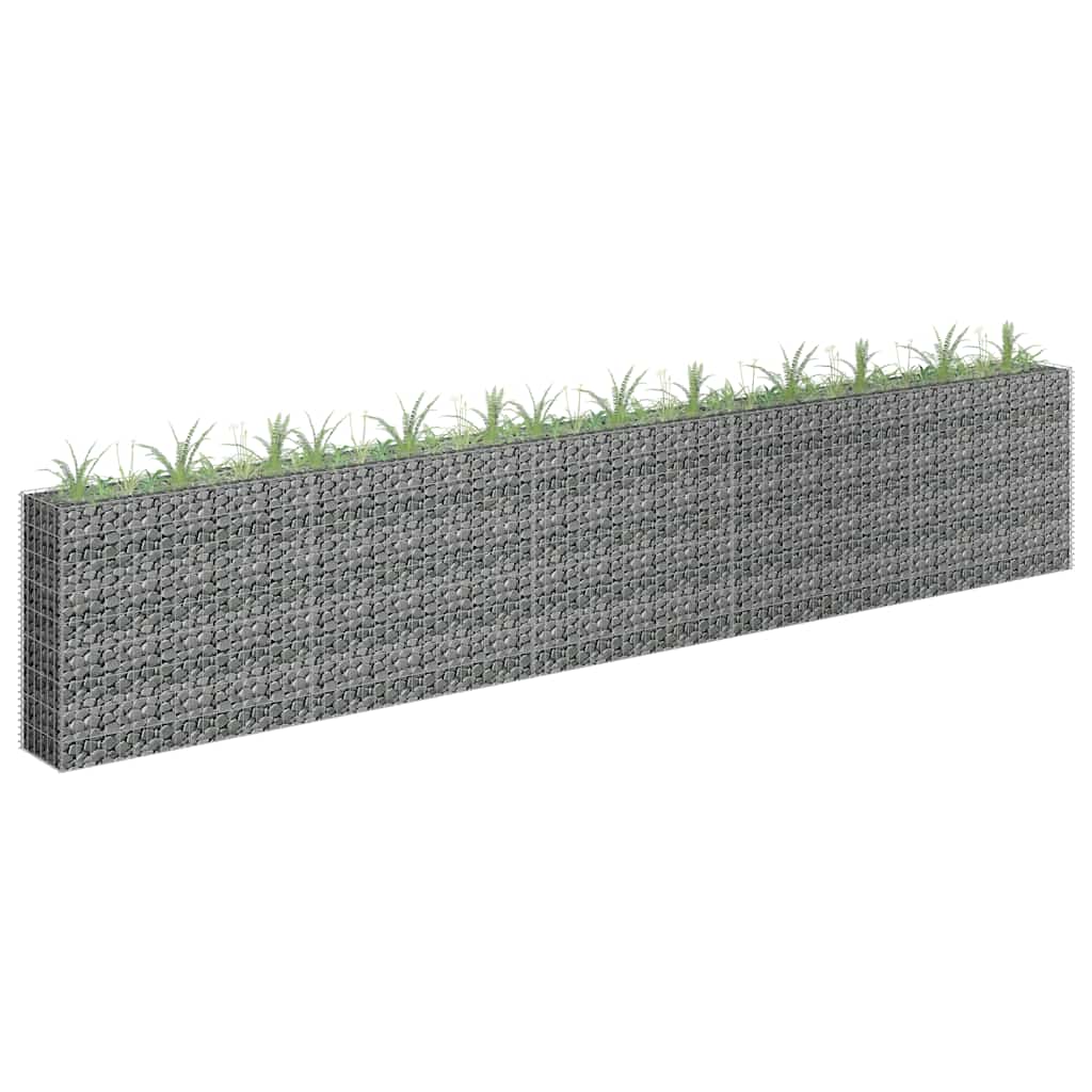 Gabiono vazonas, 450x30x90cm, galvanizuotas plienas, aukštas Gabiono vazonas, 450x30x90cm, galvanizuotas plienas, aukštas - Image 2