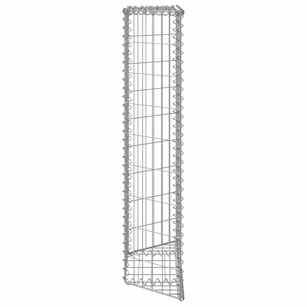 Gabiono vazonas, 80x20x100cm, galvanizuotas plienas, aukštas Gabiono vazonas, 80x20x100cm, galvanizuotas plienas, aukštas - Image 7