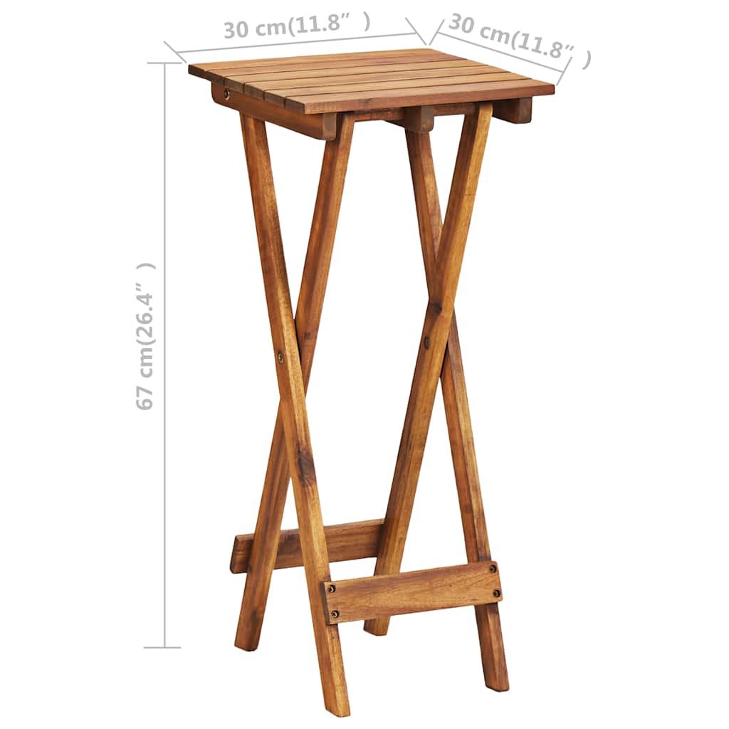 Stovas augalams, 30x30x67cm, akacijos medienos masyvas Stovas augalams, 30x30x67cm, akacijos medienos masyvas