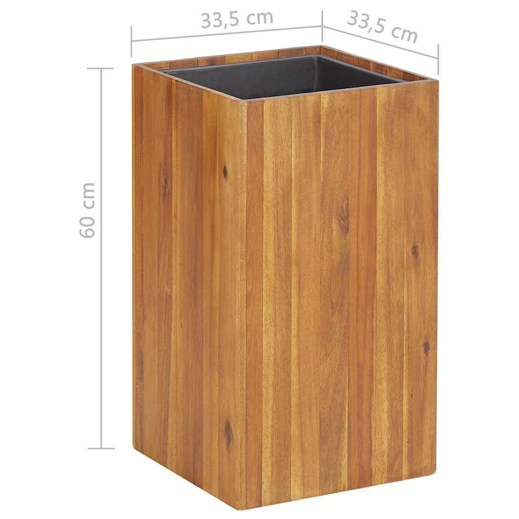 Sodo lovelis, 33,5×33,5x60cm, akacijos masyvas, aukštas Sodo lovelis, 33,5x33,5x60cm, akacijos masyvas, aukštas