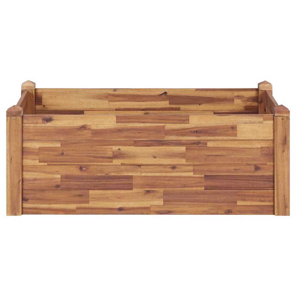 Sodo lovelis, 110x60x44cm, akacijos masyvas, aukštas Sodo lovelis, 110x60x44cm, akacijos masyvas, aukštas - Image 3