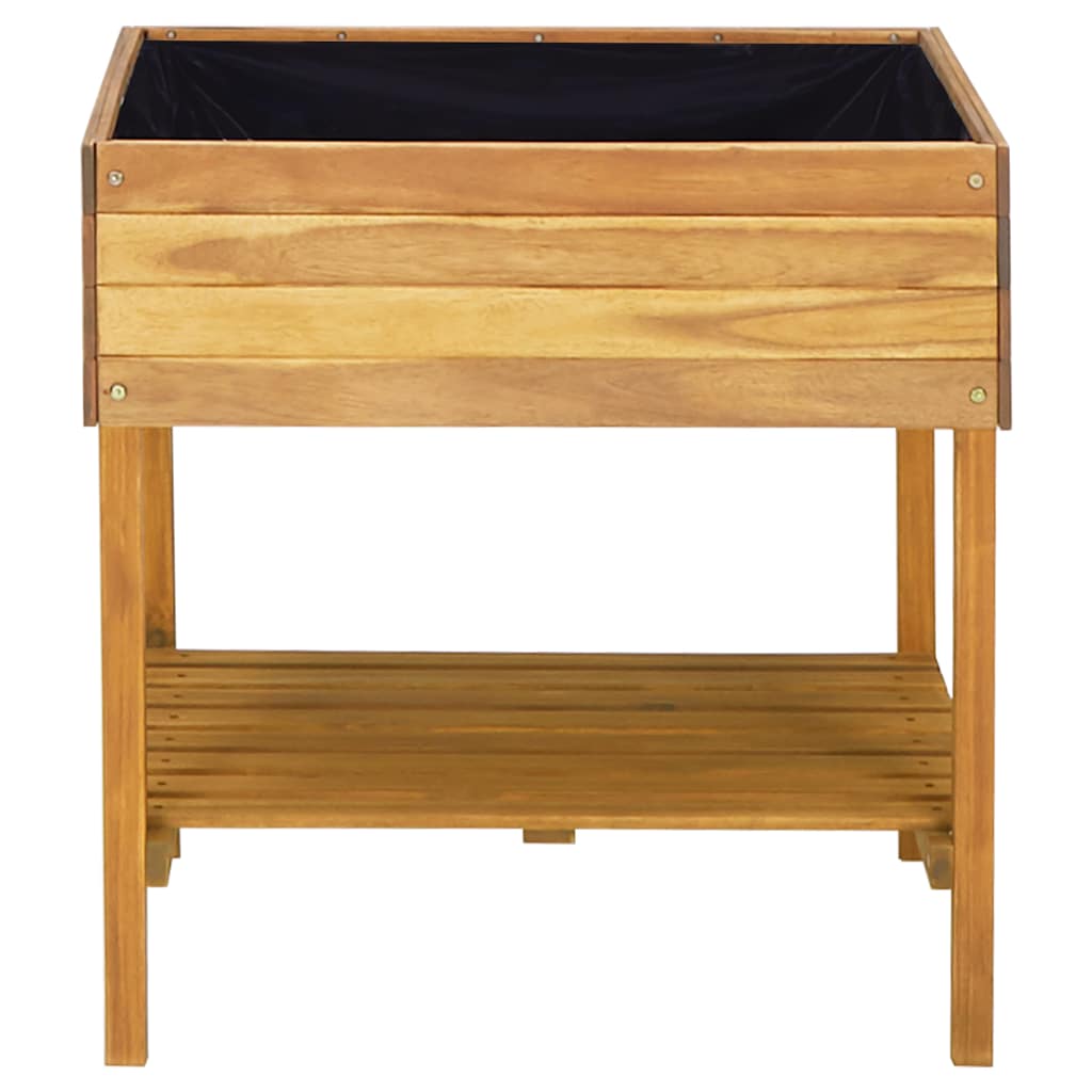 Aukštas sodo lovelis, 78,5×58,5×78,5cm, akacijos masyvas Aukštas sodo lovelis, 78,5x58,5x78,5cm, akacijos masyvas - Image 3