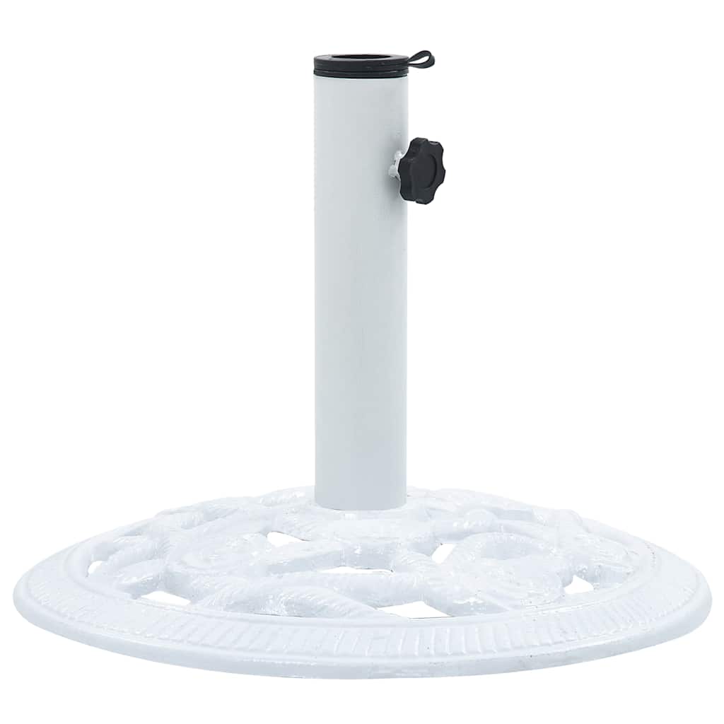 Lauko skėčio pagrindas, baltos spalvos, 9kg, 40cm, ketus Lauko skėčio pagrindas, baltos spalvos, 9kg, 40cm, ketus - Image 4