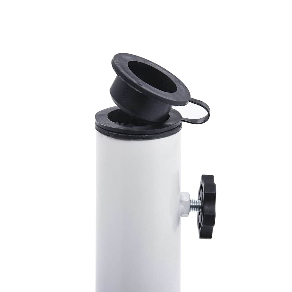 Lauko skėčio pagrindas, baltos spalvos, 9kg, 40cm, ketus Lauko skėčio pagrindas, baltos spalvos, 9kg, 40cm, ketus - Image 6
