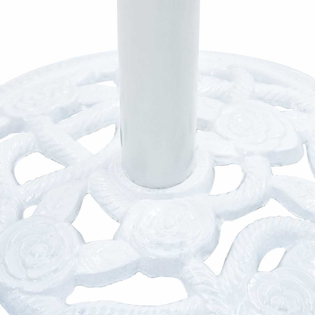 Lauko skėčio pagrindas, baltos spalvos, 9kg, 40cm, ketus Lauko skėčio pagrindas, baltos spalvos, 9kg, 40cm, ketus - Image 7