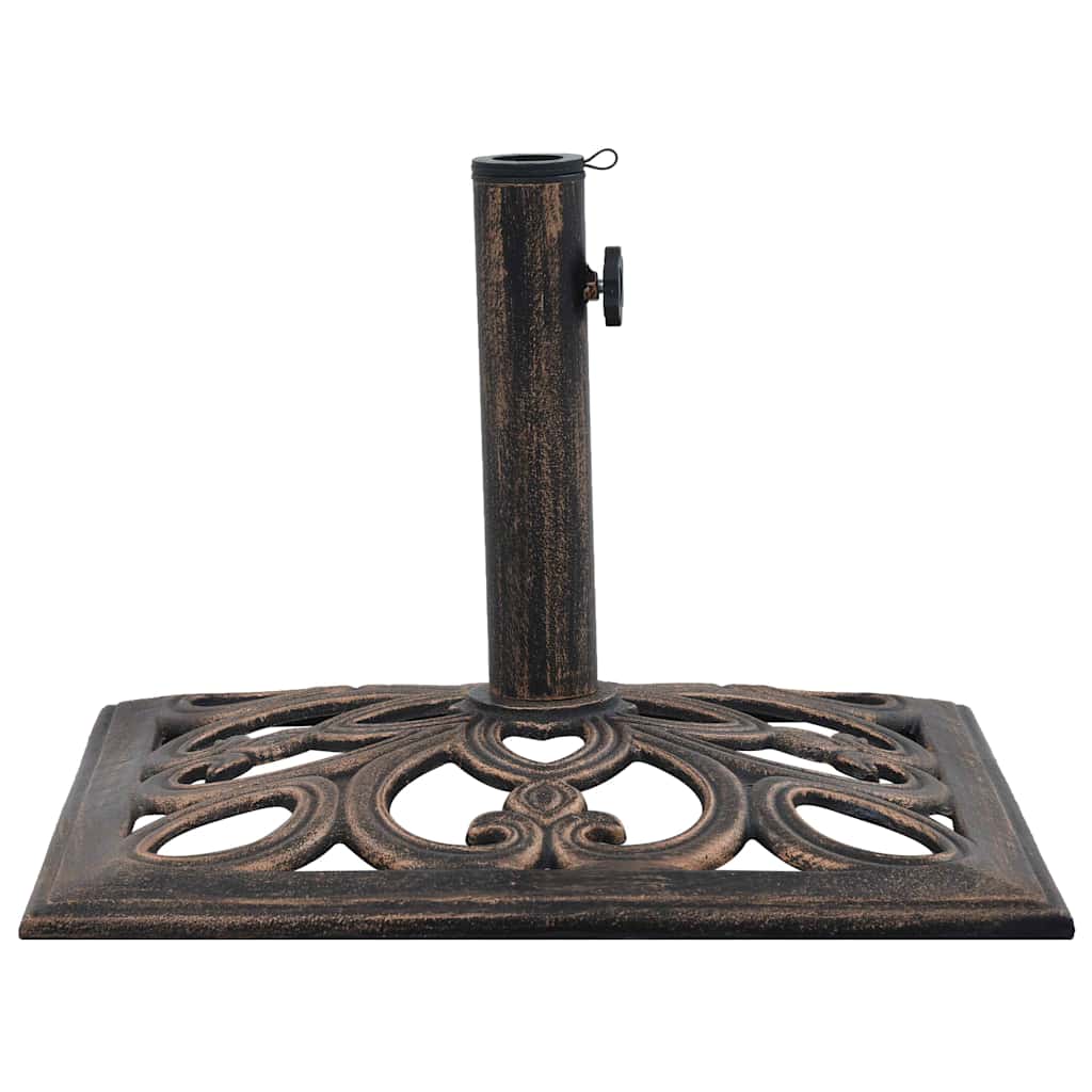 Skėčio pagrindas, bronzinės spalvos, ketus, 12kg, 49cm Skėčio pagrindas, bronzinės spalvos, ketus, 12kg, 49cm - Image 3