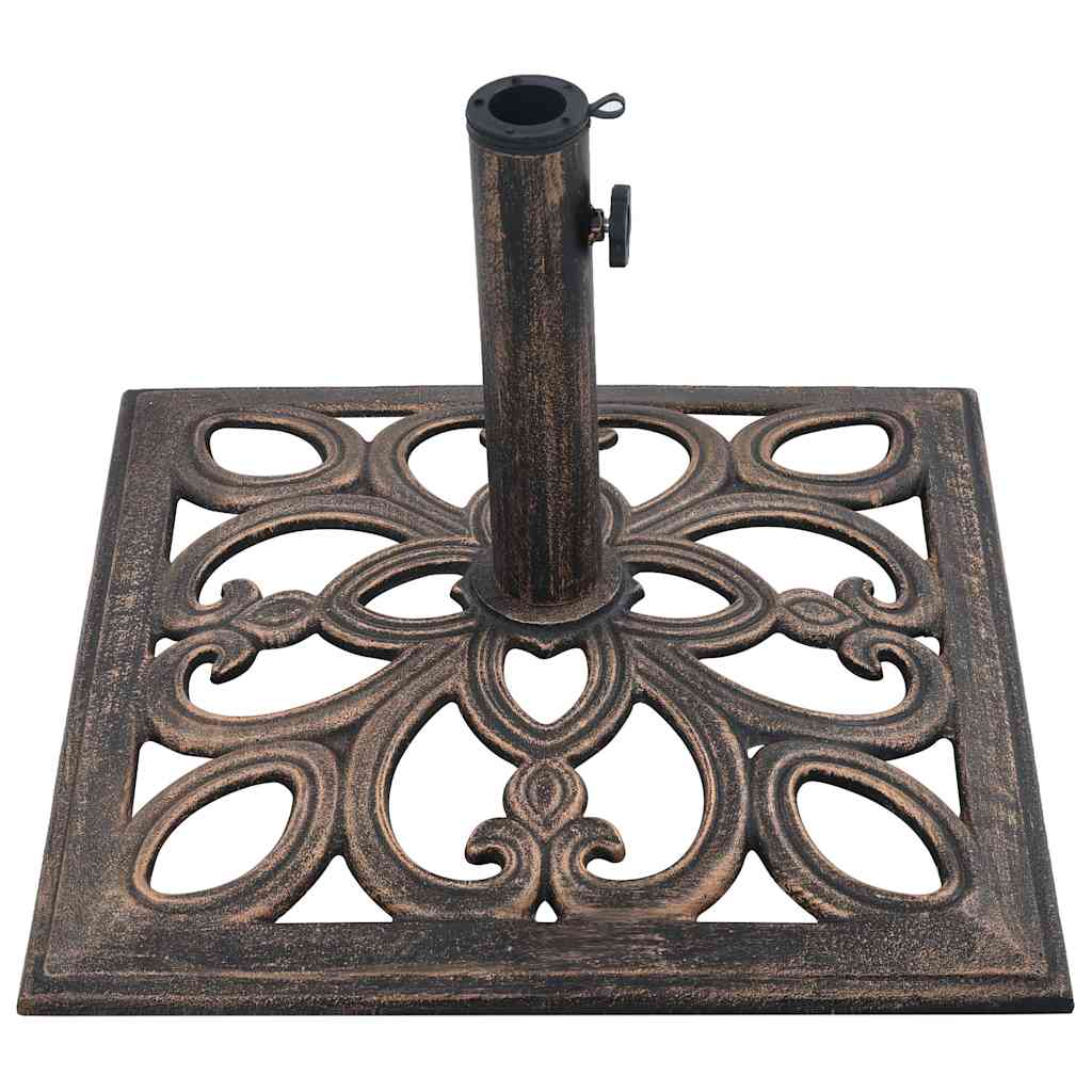 Skėčio pagrindas, bronzinės spalvos, ketus, 12kg, 49cm Skėčio pagrindas, bronzinės spalvos, ketus, 12kg, 49cm - Image 4