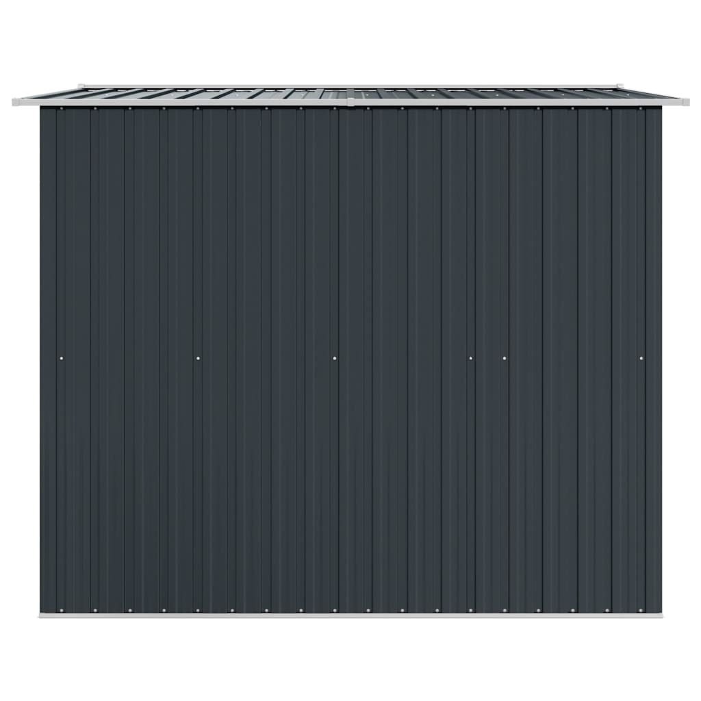Sodo sandėliukas, antracito spalvos, 257x205x178cm, plienas Sodo sandėliukas, antracito spalvos, 257x205x178cm, plienas - Image 6