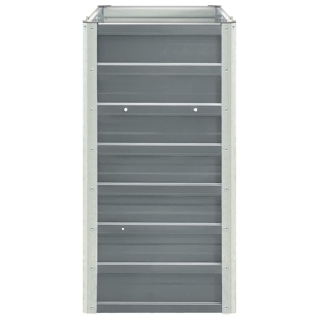 Lovelis, pilkas, 240x40x77cm, galvanizuotas plienas, aukštas Lovelis, pilkas, 240x40x77cm, galvanizuotas plienas, aukštas - Image 5