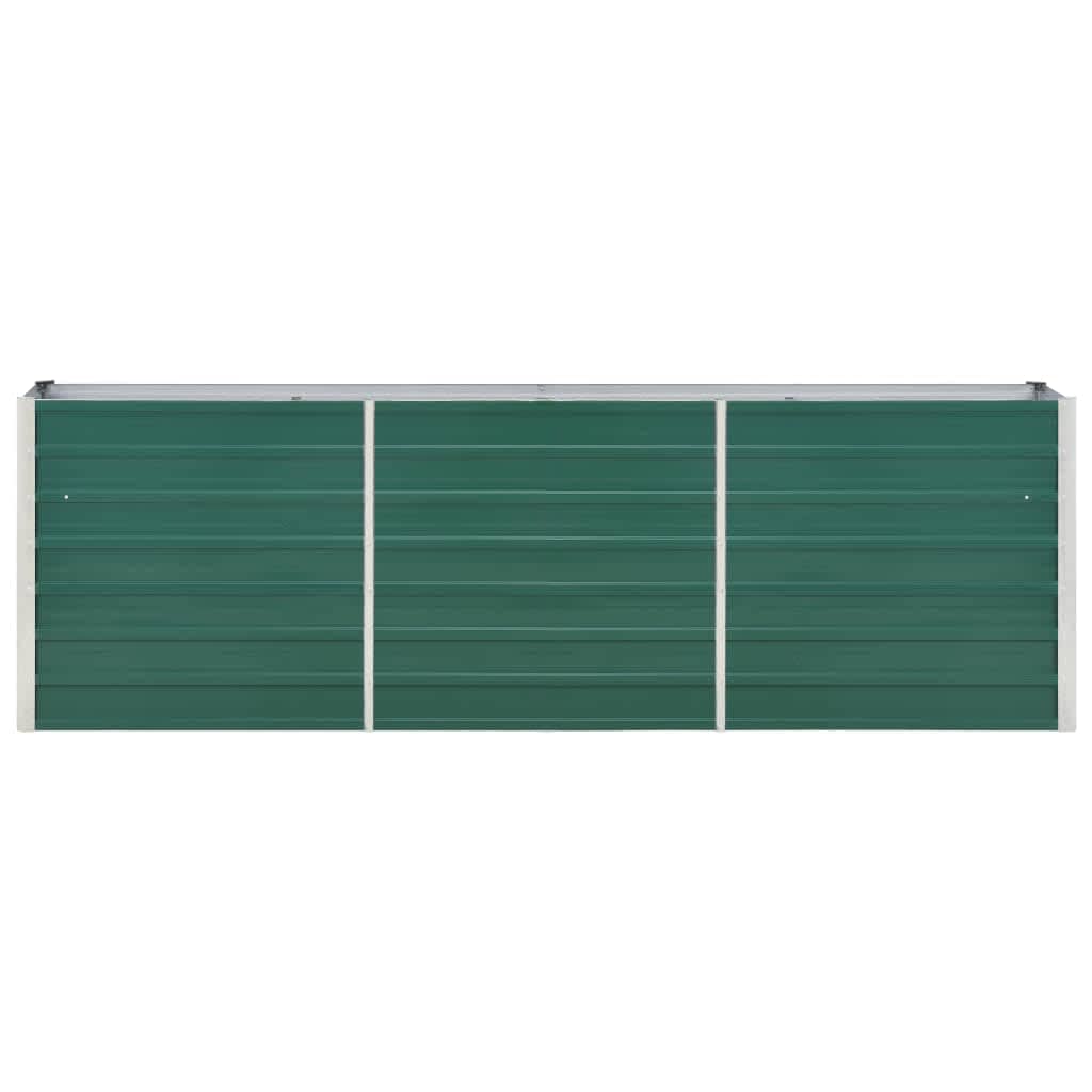 Lovelis, žalias, 240x40x77cm, galvanizuotas plienas, aukštas Lovelis, žalias, 240x40x77cm, galvanizuotas plienas, aukštas - Image 4