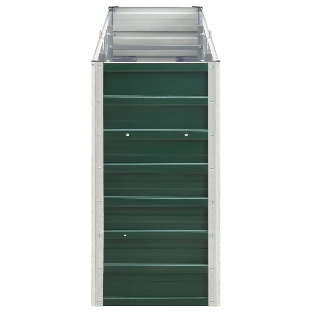 Lovelis, žalias, 240x40x77cm, galvanizuotas plienas, aukštas Lovelis, žalias, 240x40x77cm, galvanizuotas plienas, aukštas - Image 5